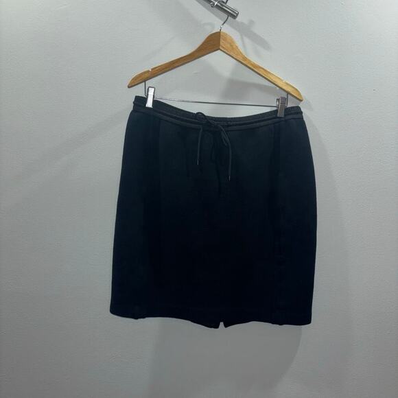 VINCE. XO Barney’s New York Black Stretch Drawstring Pull- On Skirt Size Large - Picture 3 of 13